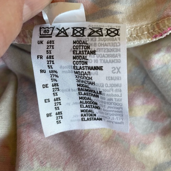 Uniqlo floral print long summer dress - Picture 12 of 12